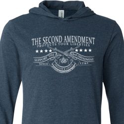 The Second Amendment Mens Lightweight Hoodie The Second Amendment Mens Lightweight Hoodie