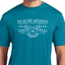 The Second Amendment Mens Moisture Wicking Shirt The Second Amendment Mens Moisture Wicking Shirt