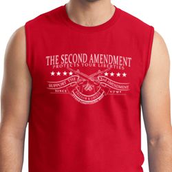 The Second Amendment Mens Muscle Shirt The Second Amendment Mens Muscle Shirt