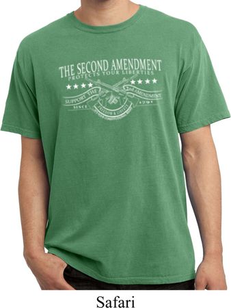 The Second Amendment Mens Pigment Dyed Shirt