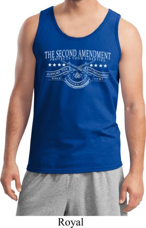 The Second Amendment Mens Tank Top