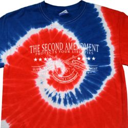 The Second Amendment Patriotic Tie Dye Shirt The Second Amendment Patriotic Tie Dye Shirt