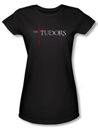 The Tudors Juniors Shirt Logo Black T-shirt Tee