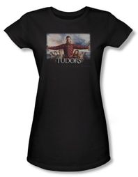 The Tudors Juniors Shirt The Final Seduction Black T-shirt Tee