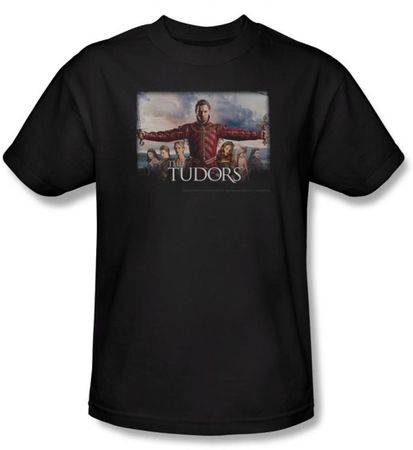 The Tudors Shirt The Final Seduction Adult Black T-Shirt Tee