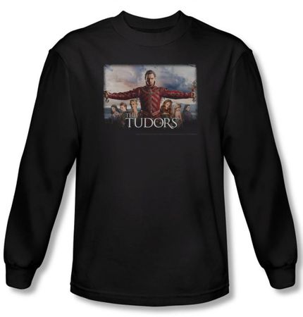 The Tudors Shirt The Final Seduction Black Long Sleeve T-Shirt Tee