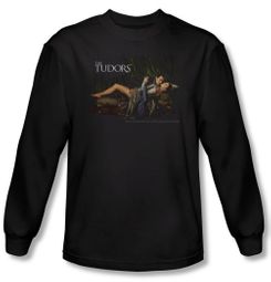 The Tudors Shirt The King And His Queen Black Long Sleeve T-Shirt Tee