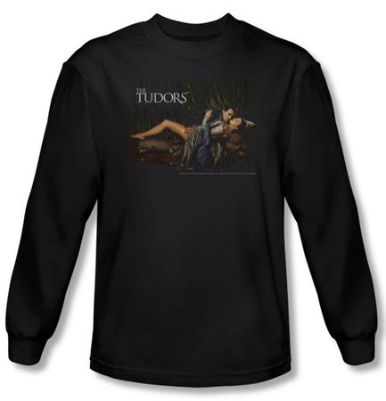 The Tudors Shirt The King And His Queen Black Long Sleeve T-Shirt Tee