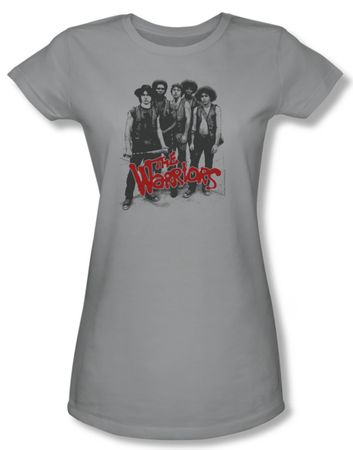 The Warriors Shirt Juniors Gang Silver Tee T-Shirt