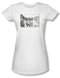 The Warriors Shirt Juniors Rolling Deep White Tee T-Shirt