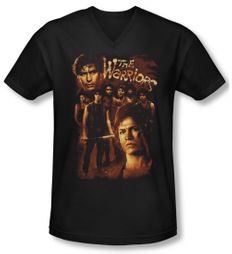 The Warriors Shirt Slim Fit V Neck 9 Warriors Black Tee T-Shirt