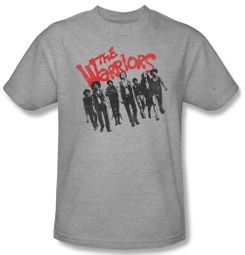 The Warriors Shirt The Gang Adult Athletic Heather Tee T-Shirt