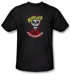 The Warriors Shirt The Rogues Adult Black Tee T-Shirt