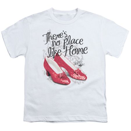 The Wizard Of Oz Kids Shirt Red Ruby Slippers White T-Shirt