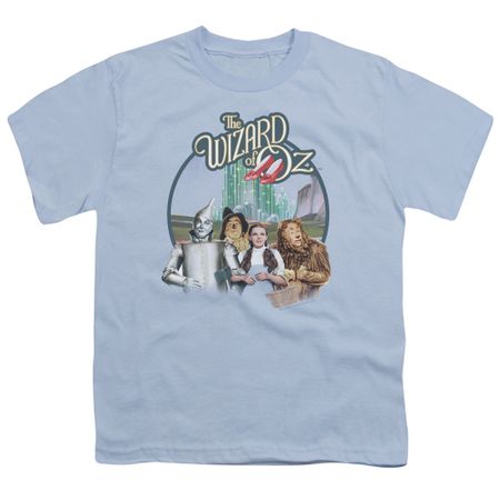 The Wizard Of Oz  Kids Shirt We're Off To See Wizard Light Blue T-Shirt