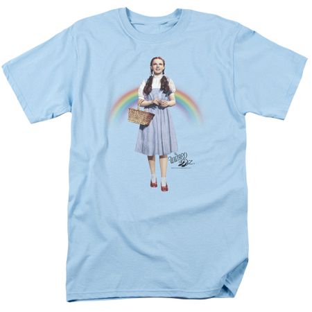 The Wizard Of Oz Shirt Over The Rainbow Light Blue T-Shirt