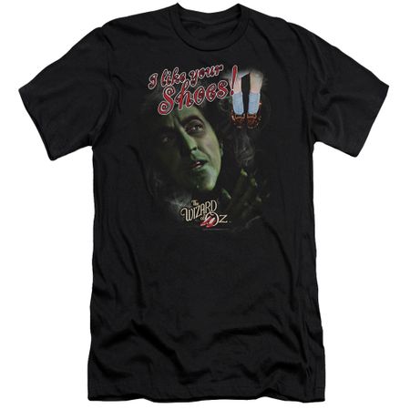 The Wizard Of Oz  Slim Fit Shirt I like Your Shoes Black T-Shirt