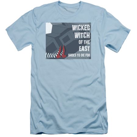 The Wizard Of Oz  Slim Fit Shirt Shoes To Die For Light Blue T-Shirt