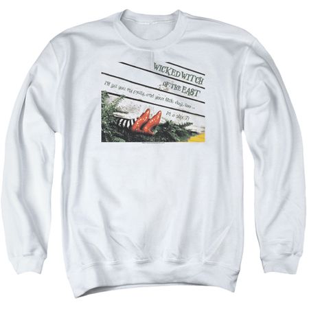 The Wizard Of Oz  Sweatshirt Size 7 Adult White Sweat Shirt