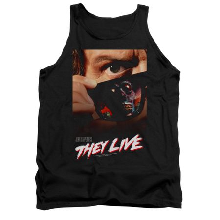 They Live Tank Top Poster Black Tanktop