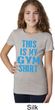 This Is My Gym Shirt Girls Shirt