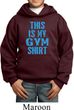 This Is My Gym Shirt Kids Hoody