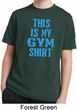 This Is My Gym Shirt Kids Moisture Wicking Shirt