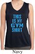 This Is My Gym Shirt Ladies Sleeveless Moisture Wicking Shirt