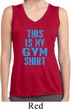 This Is My Gym Shirt Ladies Sleeveless Moisture Wicking Shirt