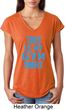This Is My Gym Shirt Ladies Tri Blend V-Neck Shirt