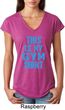 This Is My Gym Shirt Ladies Tri Blend V-Neck Shirt