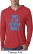 This Is My Gym Shirt Lightweight Hoodie Shirt