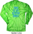 This Is My Gym Shirt Long Sleeve Tie Dye Shirt