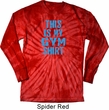 This Is My Gym Shirt Long Sleeve Tie Dye Shirt