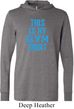 This Is My Gym Shirt Mens Lightweight Hoodie Tee