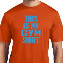 This Is My Gym Shirt Mens Moisture Wicking Shirt