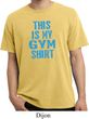 This Is My Gym Shirt Pigment Dyed Shirt