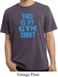 This Is My Gym Shirt Pigment Dyed Shirt