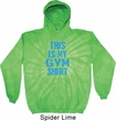 This Is My Gym Shirt Tie Dye Hoody