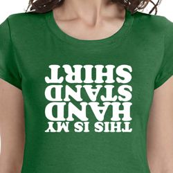 This is My Handstand Shirt Ladies Gymnastics Shirts