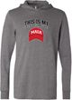 This Is My Social Distance Hat Lightweight Hoodie T-Shirt
