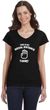 This Is My Social Distance Shirt Ladies Fit V-Neck T-Shirt