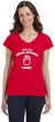 This Is My Social Distance Shirt Ladies Fit V-Neck T-Shirt