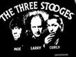 Three Stooges Apron - Opening Credits - Black