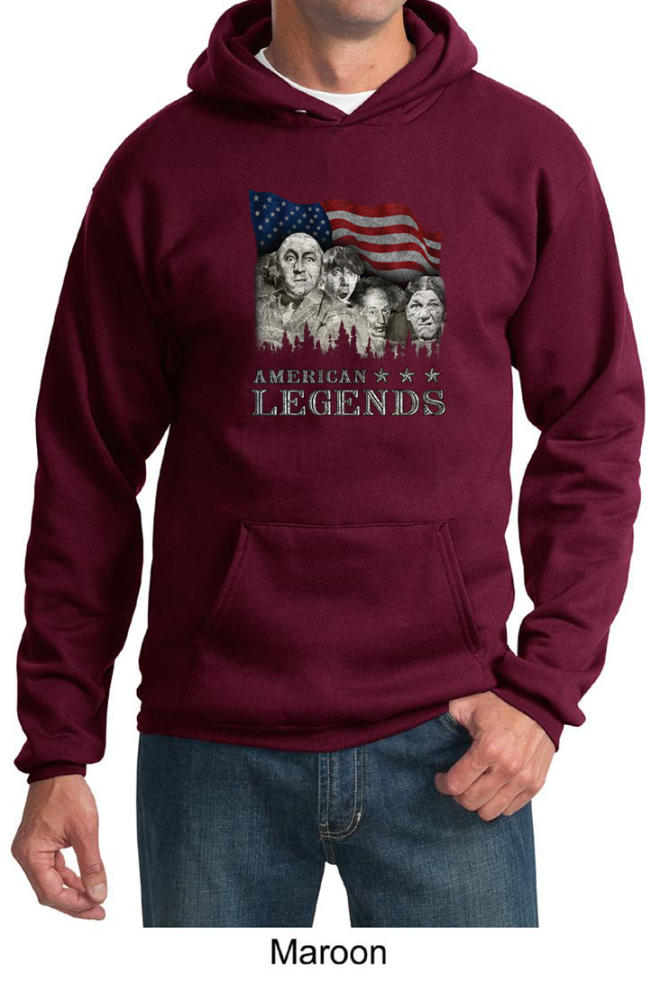 T-shirt Rushmorons The Three Stooges - Parodie Mount Rushmore, Humour Américain, Tailles S à 5XL