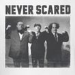 Three Stooges Junior Shirt Never Scared White Tee T-Shirt