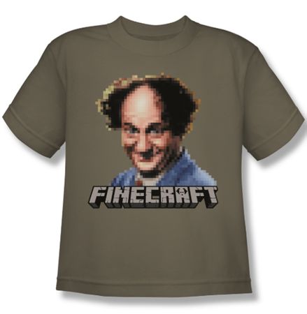 Three Stooges Kids Shirt Finecraft Sand Tee T-Shirt