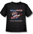 Three Stooges Kids Shirt Mission Accomplished Royal Tee T-Shirt