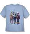 Three Stooges Kids Shirt Sexy Light Blue Tee T-Shirt