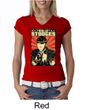 Three Stooges Ladies T-shirt V-neck Viva La Stooges Big Moe Shirt